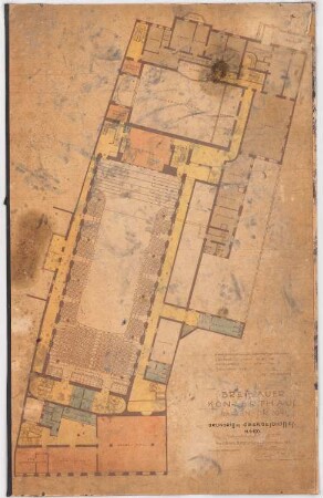 Konzerthaus, Breslau Umbau: Grundriss 1. Obergeschoss 1:100