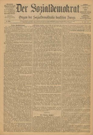 No. 30. 26. Juli 1890.