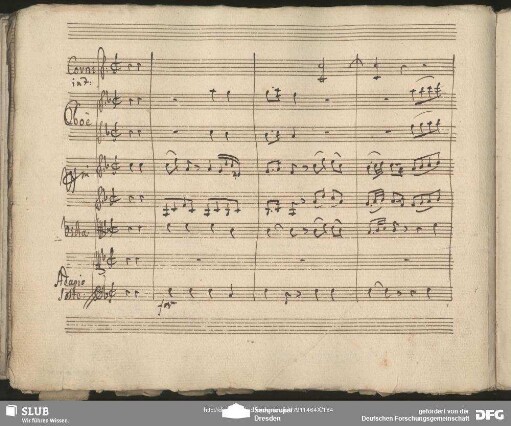 Einlage Aria (Ferdinando Paer): "Adorata mia speranza"
