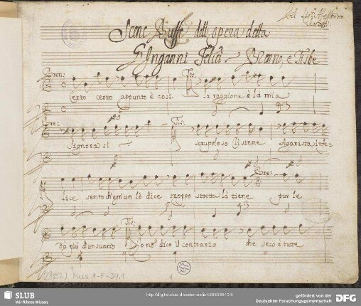 Alessandro Scarlatti - Brenno e Tisbe
