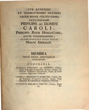 Nova acta Regiae Societatis Scientiarum Upsaliensis, 4. 1784