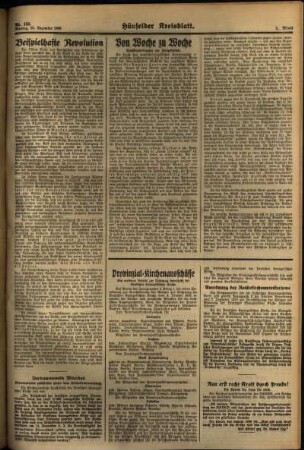 Zweite Ausgabe vom Montag, den 23. Dezember 1935.