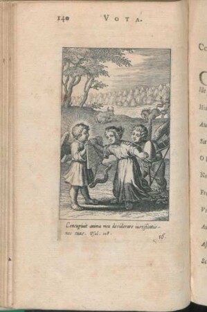 [I.] Concupiuit anima mea desiderare iustificationes tuas. Psal. 118.
