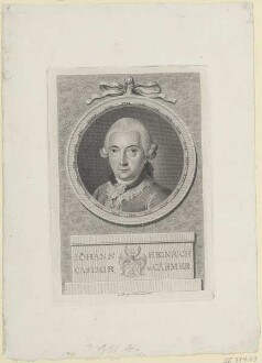 Bildnis des Iohann Heinrich Casimir von Carmer