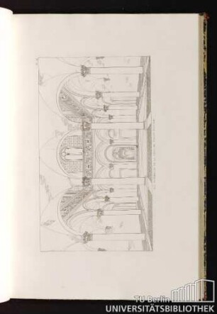 Pl. 43. Vue Intérieure De La Cour Du Palais Riccardi.