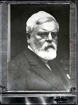 Fischer, Theodor; Stammbaum und Porträts Theodor Fischers - Porträtfoto Theodor Fischers