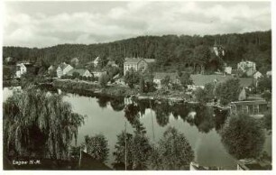 Postkarte, Lagow (Łagów)