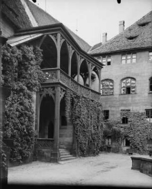 Nürnberg, Burg : Nürnberg. Burg, Schlosshof