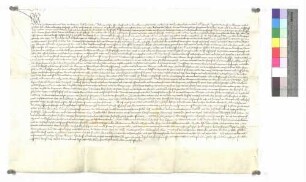 Vidimus der Stadt Schwäbisch Hall über die Urkunde des Dietrich Ploiger, Freigraf zu Brunickhusen, von 1449 April 29.