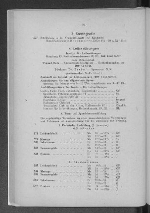 3. Stenografie