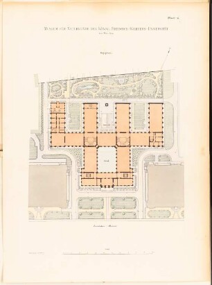 Museum für Naturkunde, Berlin: Lageplan 1:400