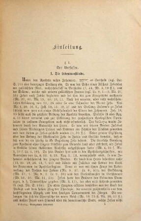 Commentar über das Evangelium des heiligen Johannes