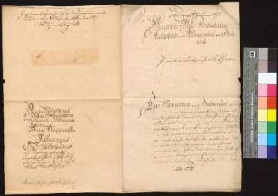 Meister Johann Christian Dochschütz bittet Bürgermeister und Rat von Bautzen um Sendung des Arztes zur Linderung seiner Leiden.