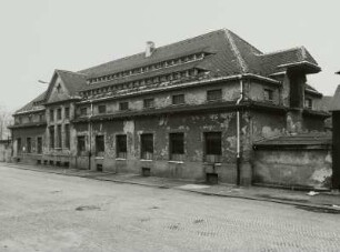 Dresden-Friedrichstadt, Schlachthofring. Werkstättengebäude (Schlosserei/ Tischlerei; 1906-1910, H. J. Erlwein)