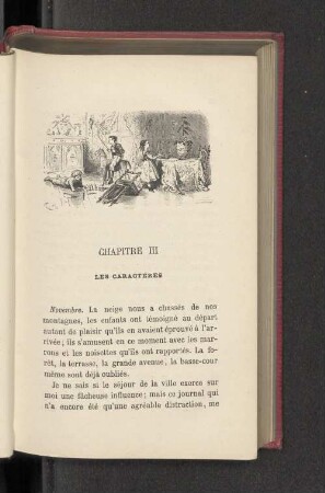Chapitre III Les caractères