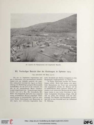 18.1915: Vorläufiger Bericht über die Grabungen in Ephesos 1913