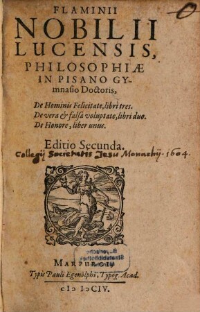 De Hominis felicitate libri tres