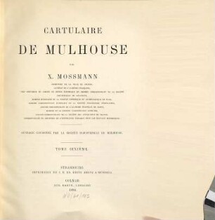 Cartulaire de Mulhouse, 6