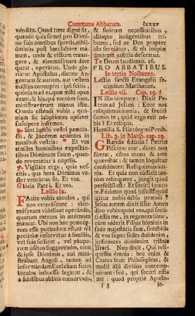 Ixxxv-cxv, Commune Abbatum.-...Virginum.