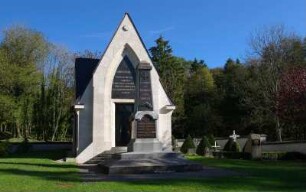 Frankreich. Lorraine. Meuse. Hautmont pres Samogneux. Kapelle an der Stelle des zerstörten Dorfs. Champ de Bataille. Verdun
