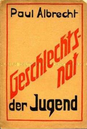 Aufklärungsschrift über sexuelle Probleme der Jugend