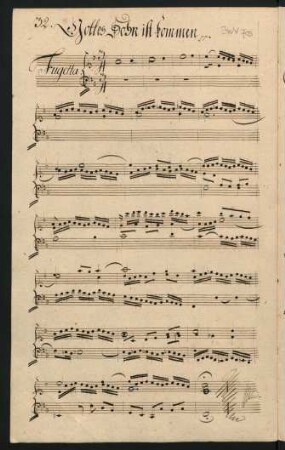 Gottes Sohn ist kommen; org; F-Dur; BWV 703