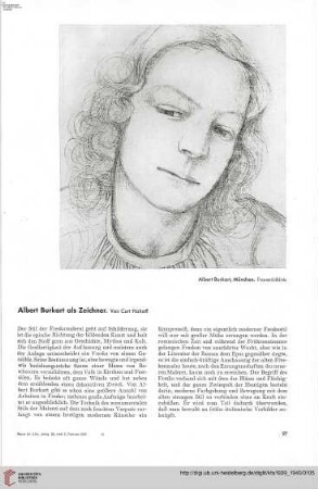 55: Albert Burkart als Zeichner