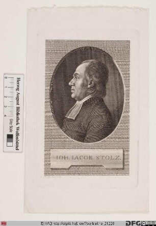 Bildnis Johann Jacob Stolz