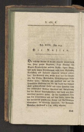 Taf. XVIII. Fig. 113. Die Russen.