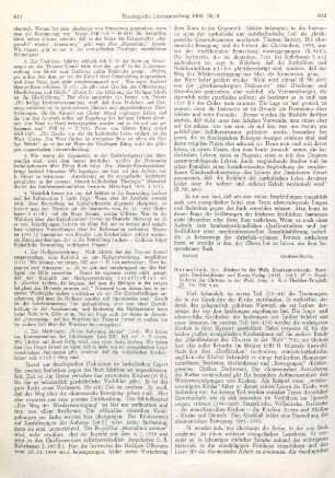 612-613 [Rezension] Hermelink, Jan, Kirchen in der Welt