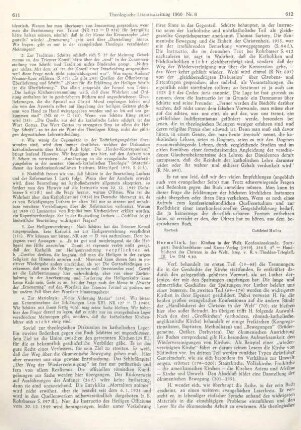 612-613 [Rezension] Hermelink, Jan, Kirchen in der Welt