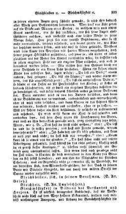 Gleichmäßigkeit in Bildung des Verstandes und Herzens