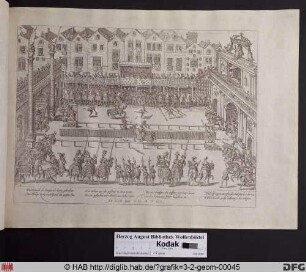 König Heinrich II. erleidet eine Verletzung während eines Turnierkampfes, 30 Juni 1559.