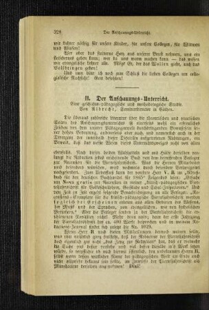 ¬Der¬ Anschauungs-Unterricht : eine geschichts-pädagogische und methodologische Studie