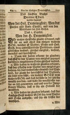 1343-1371, Des fünfften Buchs Dritter Theil