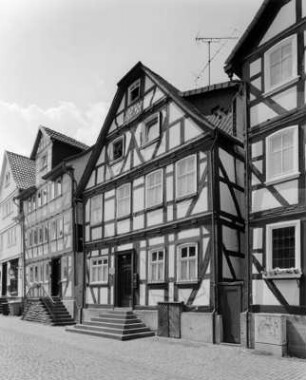 Wohnhaus und Rückwärtiges Wohnhaus; Lauterbach, Hintergasse 16