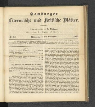 No. 94. 23. November 1853