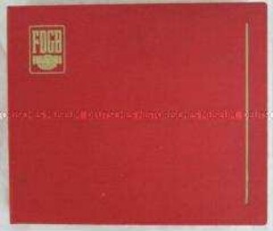 Fotodokumentation von Veranstaltungen zum 30. Jahrestag des FDGB, in Etui