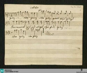2 Sacred songs - Don Mus.Ms. 2269 : V (X), orch