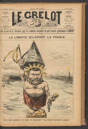 La liberté éclairant la France