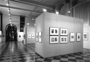 Dresden. Albertinum. Ausstellung (des Kupferstich-Kabinetts) "Andreas Feininger - photographs 1928-1988", 5.11.2000-14..2001. Raumaufnahme