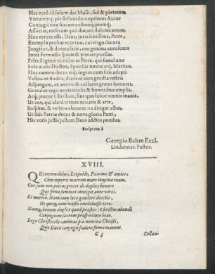 Beiträger XVIII.