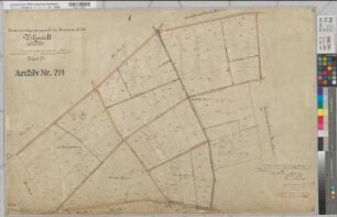 Epe, Gronau (Gronau), Alstätte (Ahaus), Wessum (Heek), Zusammenlegung des Amtsvenns, Bl.24 Urkarte II Alstätte Flur 18
