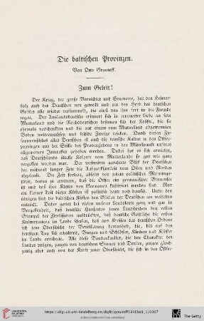 Die baltischen Provinzen