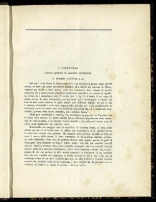 I. Distaplia nuovo genere di Ascidie composte.