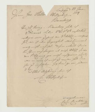 Brief von Karl Cnobloch an Joseph Heller