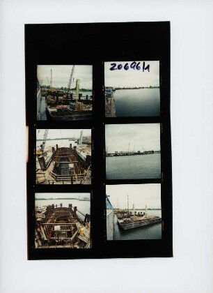 Brücke über die Peene, Wolgast, 1996