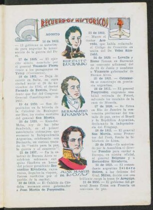 Recuerdos históricos