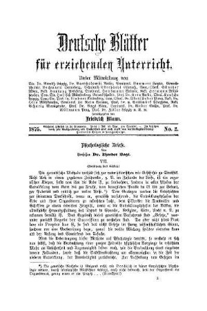 Psychologische Briefe : (Fortsetzung)