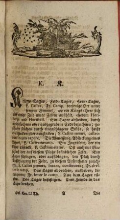 Oeconomische Encyclopädie, oder allgemeines System der Staats- Stadt- Haus- u. Landwirthschaft : in alphabetischer Ordnung, 51. Von Kriegs-Lager bis Kriegs-Schäden : Nebst 13 Kupfertaf. auf 3 1/8 Bog. und 2 1/2 Bog. gedruckte Tabell.
